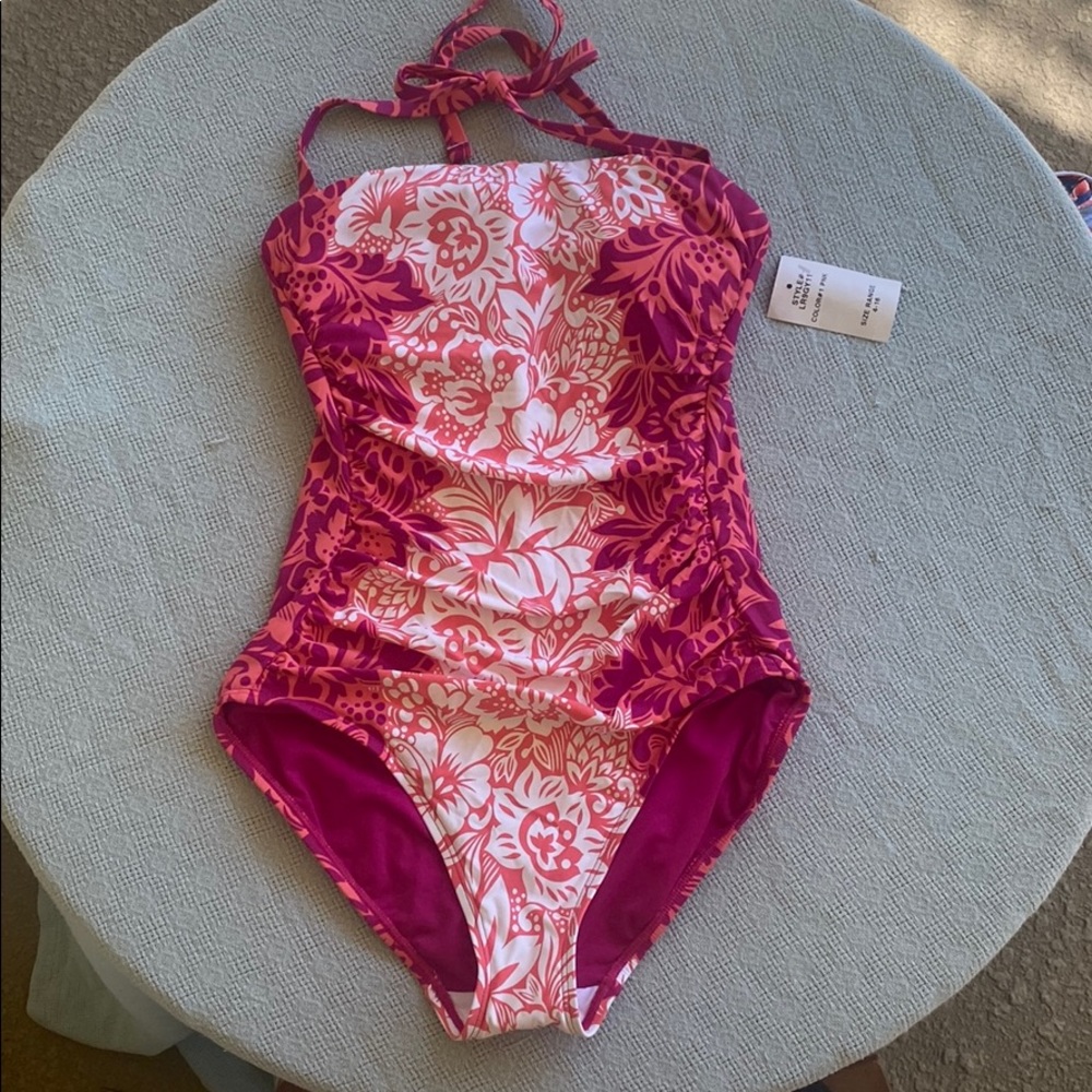 Ralph Lauren bandeau one piece